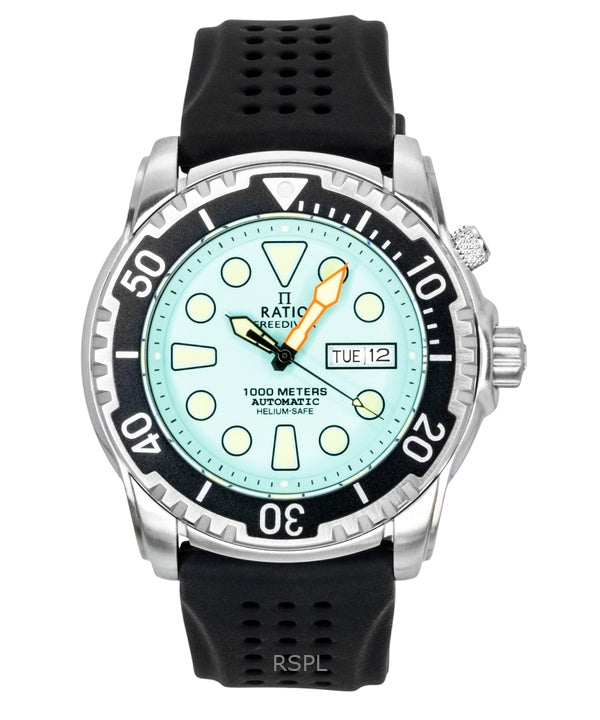 Ratio FreeDiver Helium-Safe 1000M Sapphire Automatic 1068HA90-34VA-IBLU Men's Watch