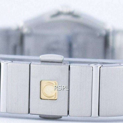 Omega Constellation Quartz Diamond Accent Power Reserve 123.10.24.60.55.001 Women's Watch