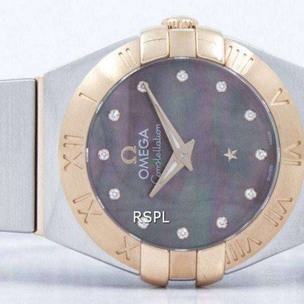 Omega Constellation Tahiti Quartz Diamond Accent 123.20.24.60.57.005 Women's Watch
