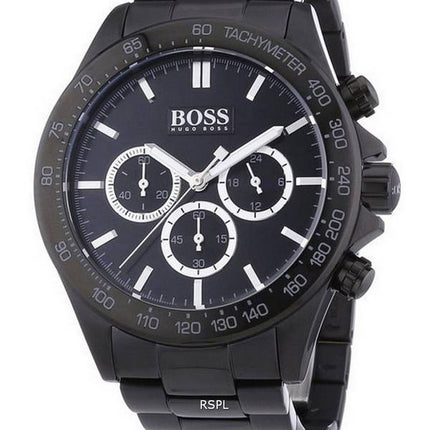 Hugo Boss Ikon Chronograph Stainless Steel Quartz 1512961 100M Mens Watch