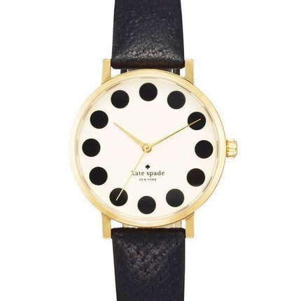 Kate Spade New York Black Dot Metro 1YRU0107 Womens Watch