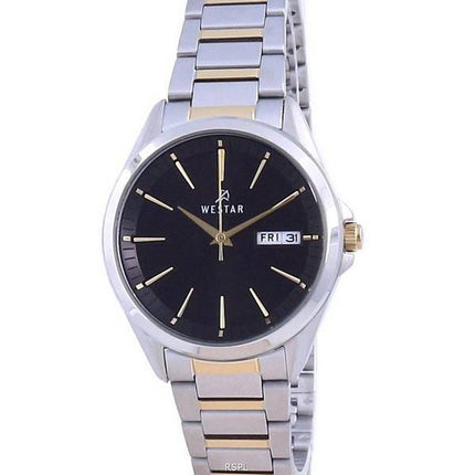 Westar Black Dial Stainless Steel Quartz 40212 CBN 103 Women's Watch