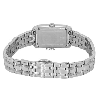 Bulova Sutton Classic Diamond Stainless Steel Mother Of Pearl Dial Quartz 96P244 Women's Watch