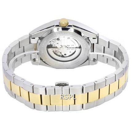 Bulova Surveyor Silver Open Heart Dial Automatic 98A284 Men's Watch