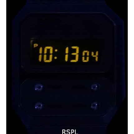 Casio Vintage Digital Stainless Steel Quartz A100WE-7B A100WE-7B Unisex Watch