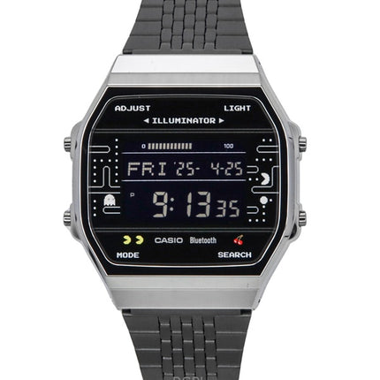 Casio Vintage Digital PAC-MAN Collaboration Smartphone Link Quartz ABL-100WEPC-1B Unisex Watch
