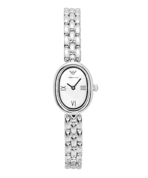 Emporio Armani Stainless Steel Mother Of Pearl Dial Quartz AR11720 Women's Watch