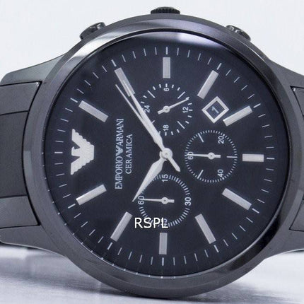 Emporio Armani Ceramica AR1451 Chronograph Quartz Men's Watch