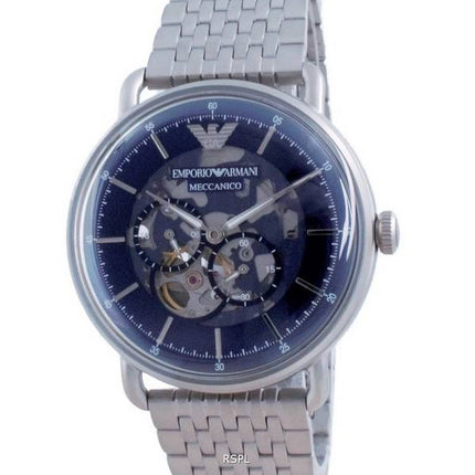 Emporio Armani Aviator Semi Skeleton Automatic AR60024 Mens Watch