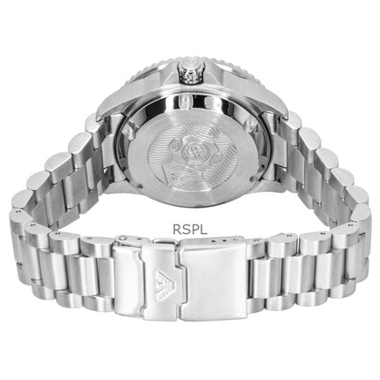 Emporio Armani Sea Explorer Stainless Steel Blue Dial Diver's Automatic AR60090 200M Men's Watch