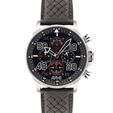 AVI-8 Hawker Typhoon Rb396 Sheila Chronograph Limited Edition Black Dial Quartz AV-4093-05 Men's Watch