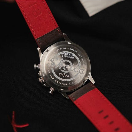 AVI-8 Hawker Typhoon Rb396 Sheila Chronograph Limited Edition Black Dial Quartz AV-4093-05 Men's Watch