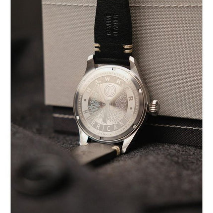 AVI-8 Hawker Hurricane Kenley Clowes Automatic Black Dial AV-4097-03 Mens Watch