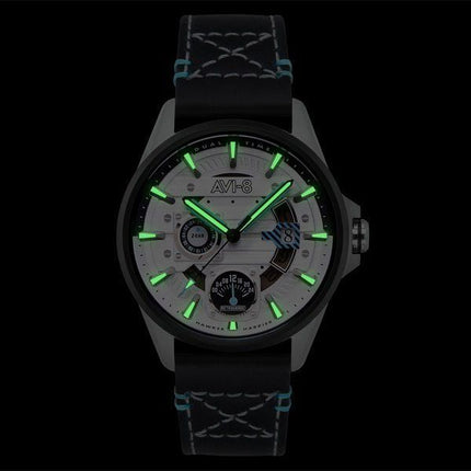 AVI-8 Hawker Harrier Farley Multifunction Stratosphere White Dial Quartz AV-4098-01 Men's Watch