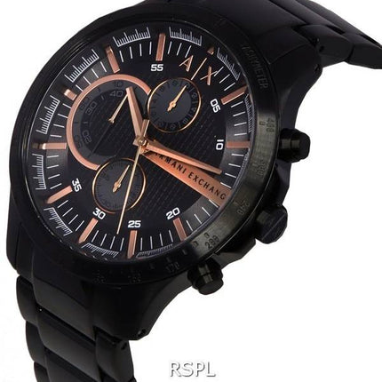 Armani Exchange Hampton Chronograph Black Dial Quartz AX2429 Men's Watch