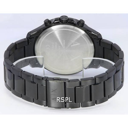 Armani Exchange Hampton Chronograph Black Dial Quartz AX2429 Men's Watch