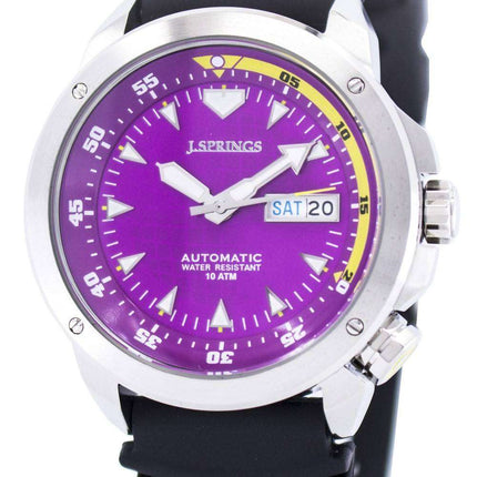 J.Springs by Seiko Sports Automatic Purple Dial 100M BEB087 Men's Watch
