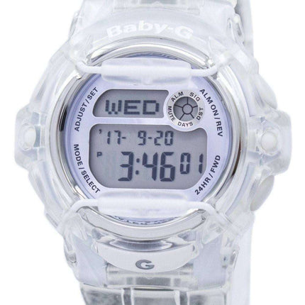 Casio Baby-G Shock Resistant Digital World Time Quartz BG-169R-7E Women's Watch