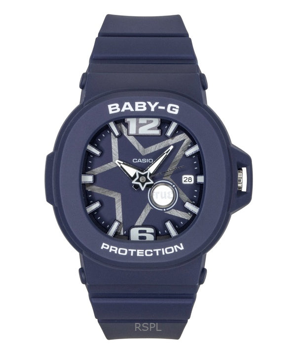 Casio Baby-G Analog Resin Blue Dial Quartz BGA-10D-2A1 100M Women's Watch
