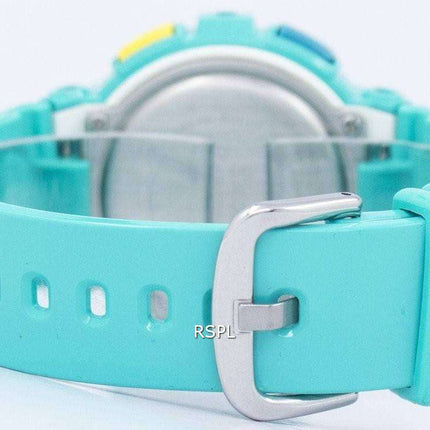 Casio Baby-G World Time Dual Dial Analog Digital BGA-190-3B Women's Watch