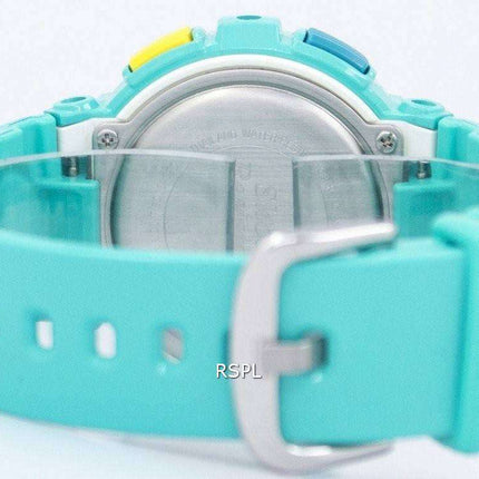 Casio Baby-G World Time Dual Dial Analog Digital BGA-190-3B Women's Watch