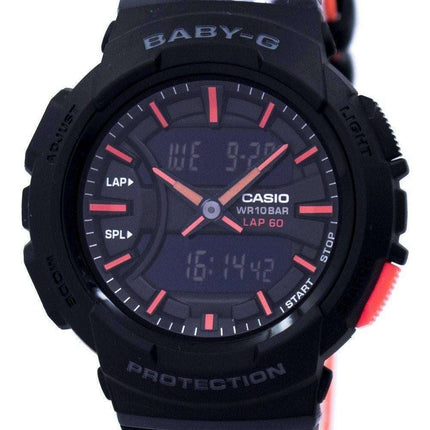 Casio Baby-G Shock Resistant Dual Time Analog Digital BGA-240L-1A Women's Watch