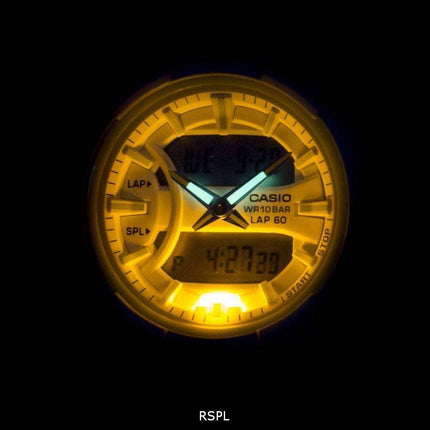 Casio Baby-G Shock Resistant Dual Time Analog Digital BGA-240L-7A Women's Watch