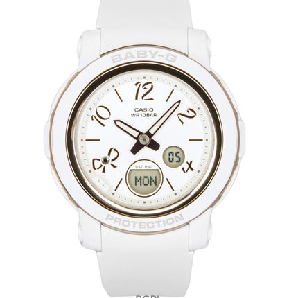 Casio Baby-G Analog Digital Resin Strap White Dial Quartz BGA-290RA-7A 100M Women's Watch