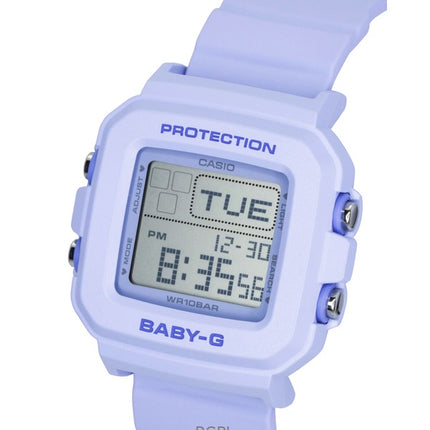 Casio Baby-G Plus Digital Resin Strap Quartz BGD-10KH-2B 100M Women's Watch With Special Holder