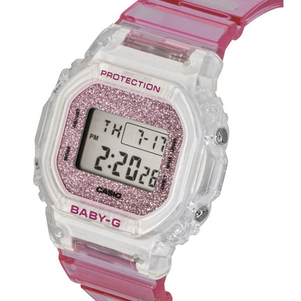 Casio Baby-G Digital Pink Resin Strap Quartz BGD-565GC-4 100M Women's Watch