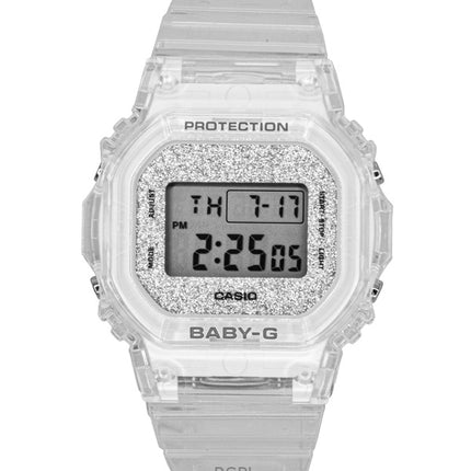 Casio Baby-G Digital Transparent Resin Strap Quartz BGD-565GC-7 100M Women's Watch