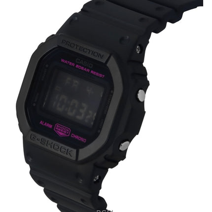 Casio G-Shock Digital Pink Ribbon Bio-Based Resin Strap Quartz DW-5600PK-1 200M Women's Watch