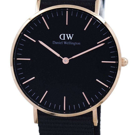 Daniel Wellington Classic Black Cornwall Quartz DW00100150 Unisex Watch