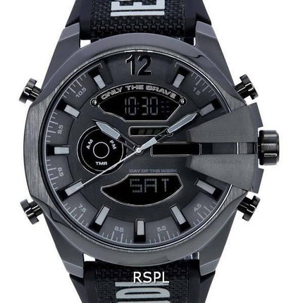 Diesel Mega Chief Analog Digital Black Dial DZ4593 100M Men's Watch