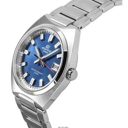 Casio Edifice Analog Stainless Steel Blue Dial Quartz EFB-109D-2AV 100M Men's Watch
