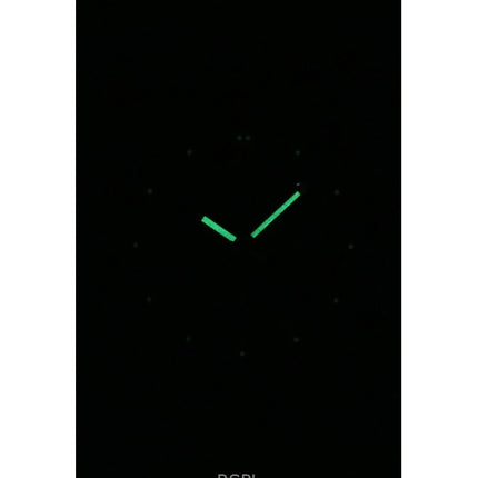 Casio Edifice Analog Chronograph Leather Strap Green Dial Quartz EFR-575CL-3A 100M Men's Watch