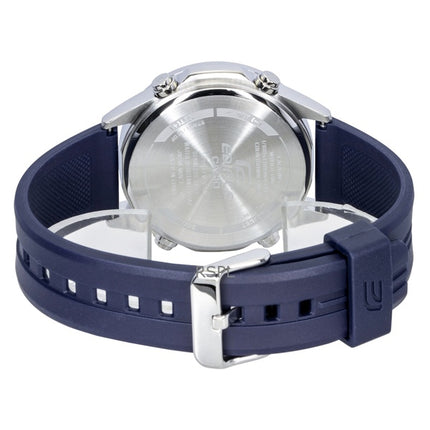 Casio Edifice Analog Digital Resin Strap Black Dial Quartz EFV-C120P-1A2 100M Men's Watch