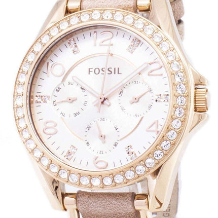 Fossil Riley Multifunction Crystals ES3466 Womens Watch