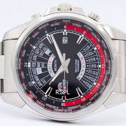 Orient Automatic Multi Year Calendar World Time EU0B001B Mens Watch