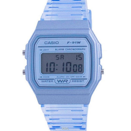Casio Youth Blue Resin Digital F-91WS-2 F91WS-2 Unisex Watch
