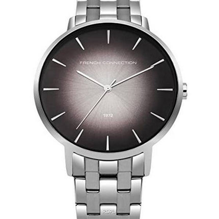 French Connection Grey Dial Stainless Steel Quartz FC1306TM Mens Watch