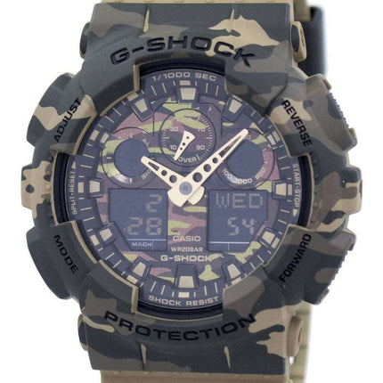 Casio G-Shock Camouflage Series Analog Digital GA-100CM-5A Mens Watch