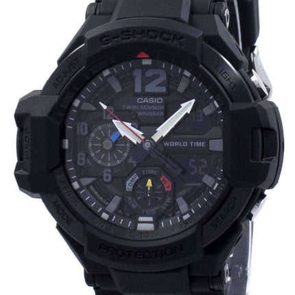 Casio G-Shock Gravitymaster Twin Sensor World Time GA-1100-1A1 GA1100-1A1 Men's Watch
