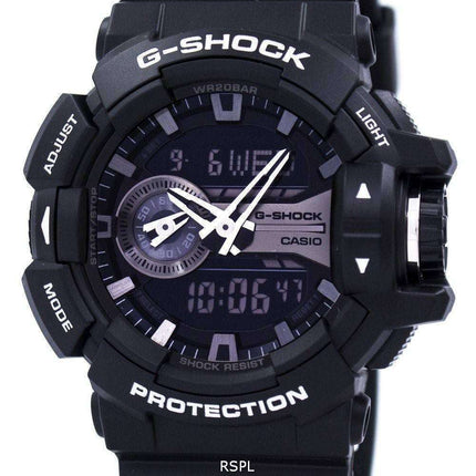 Casio G-Shock Analog Digital World Time GA-400GB-1A Mens Watch