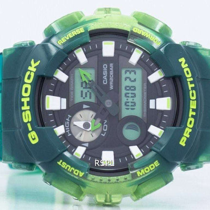 Casio G-Shock G-LIDE Tide Graph Thermometer Moon Phase GAX-100MSA-3A Men's Watch