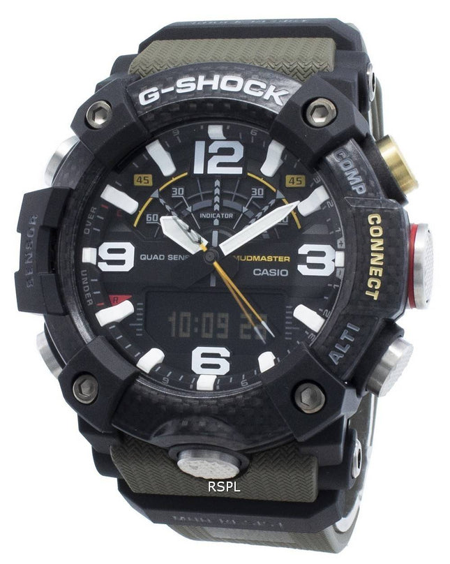 Casio G-Shock Mudmaster GG-B100-1A3 World Time 200M Men's Watch