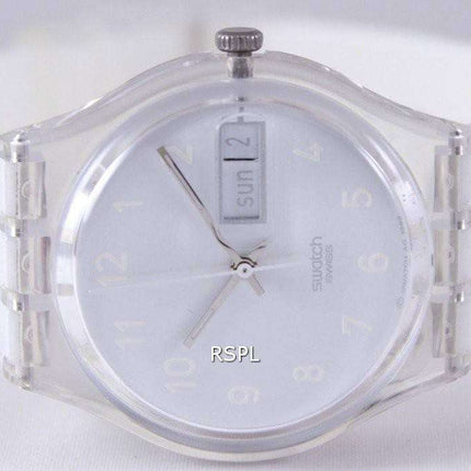 Swatch Originals Snowcovered Swiss Quartz GK733 Unisex Watch