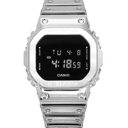 Casio G-Shock G-Steel Digital Fine Metallic Tough Silicone Strap Quartz GM-5600YM-8 200M Men's Watch