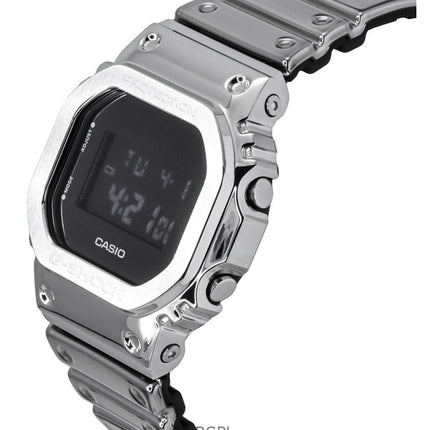 Casio G-Shock G-Steel Digital Fine Metallic Tough Silicone Strap Quartz GM-5600YM-8 200M Men's Watch