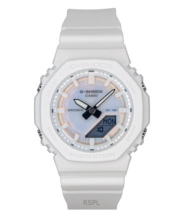 Casio G-Shock Analog Digital Resin Strap Polarized White Dial Quartz GMA-P2100PC-7A 200M Women's Watch